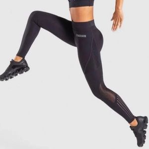 GYMSHARK Geo-mesh leggings
